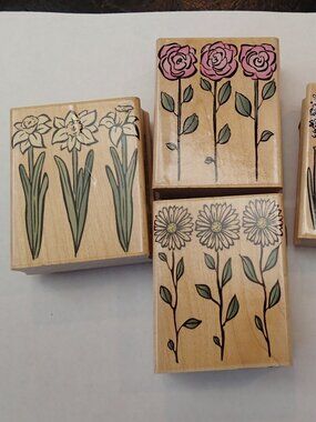 Flower Stampers Set of 4